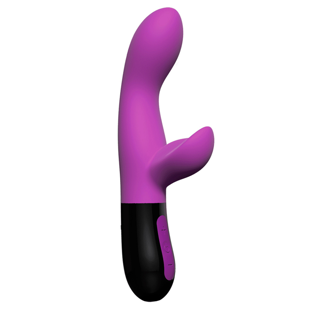 Фиолетовый вибратор-кролик 20,4см Adrien Lastic Gaia 2.0 Rampant Rabbit Vibrator Purple