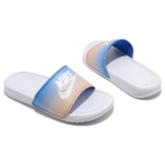 Nike Benassi JDI 'White Hyper Royal'