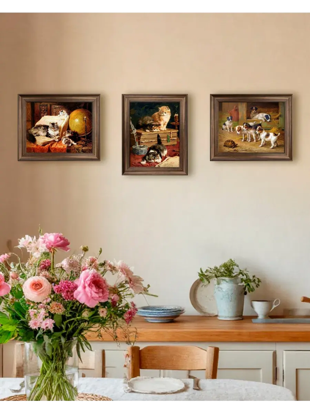 Картина интерьерная на холсте в раме 25*31 см