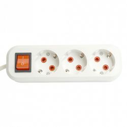 Удлинитель с выключателем Stekker Home 49357