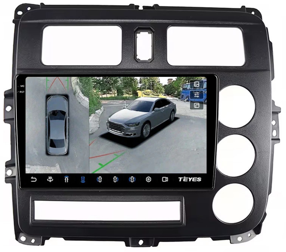 Магнитола для Sollers Argo 2022-2024+ - Teyes CC3-2K-360 на Android 10, 2K QLED, 6Гб+128Гб, CarPlay, 4G SIM-слот, 4 камеры в комплекте