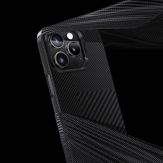 Чехол Benks Montage ArmorAir Case Kevlar для iPhone 16 Pro 6.3&quot; черный кевлар (600D+1500D)