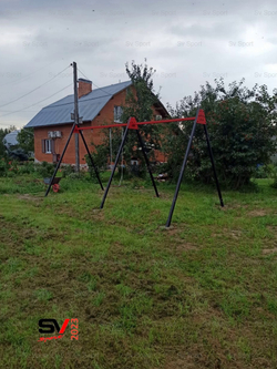 Монтаж уличных качелей Sv Sport Maxi х 2