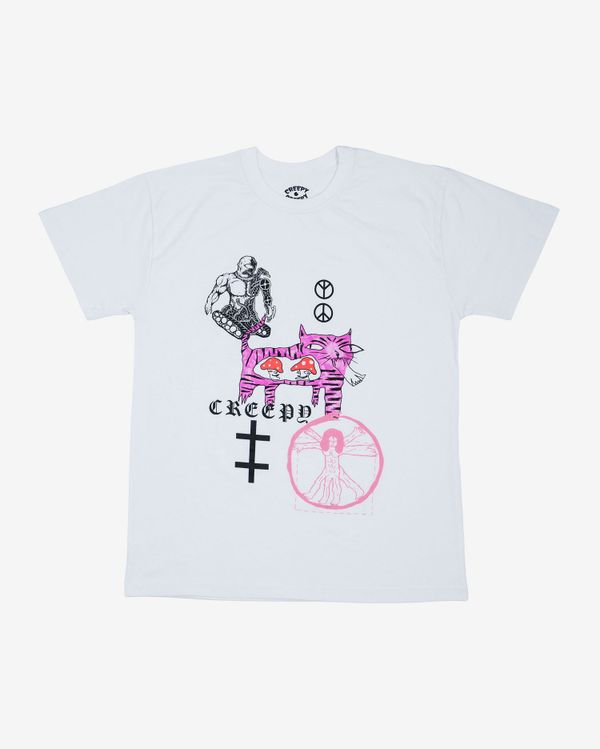 Футболка Пищеварение Белая - фото 1