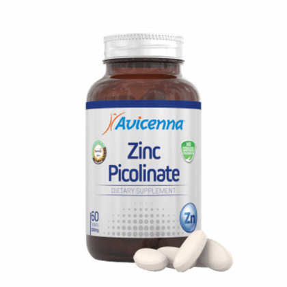 Avicenna Zinc Picolinate, БАД Авиценна Пиколинат Цинка, 60 капсул.