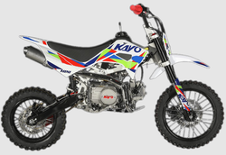 Питбайк KAYO MINI YX125EM 14/12 (механ. сцепл., эл. стартер)