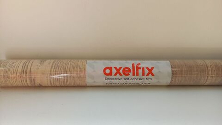 Плёнка самоклеящаяся декоративная водостойкая Axelfix 45см 8метров 2061 Дерево светлое