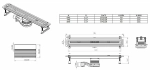 Душевой лоток Allen Brau Liberty 9.50002.SS 80
