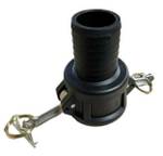 Муфта камлок 2", тип "С", пластиковая штуцер под рукав