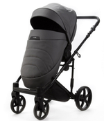 Детская коляска Adamex Zico Deluxe New 2 в 1 ZN-SA04 СЕРАЯ КОЖА