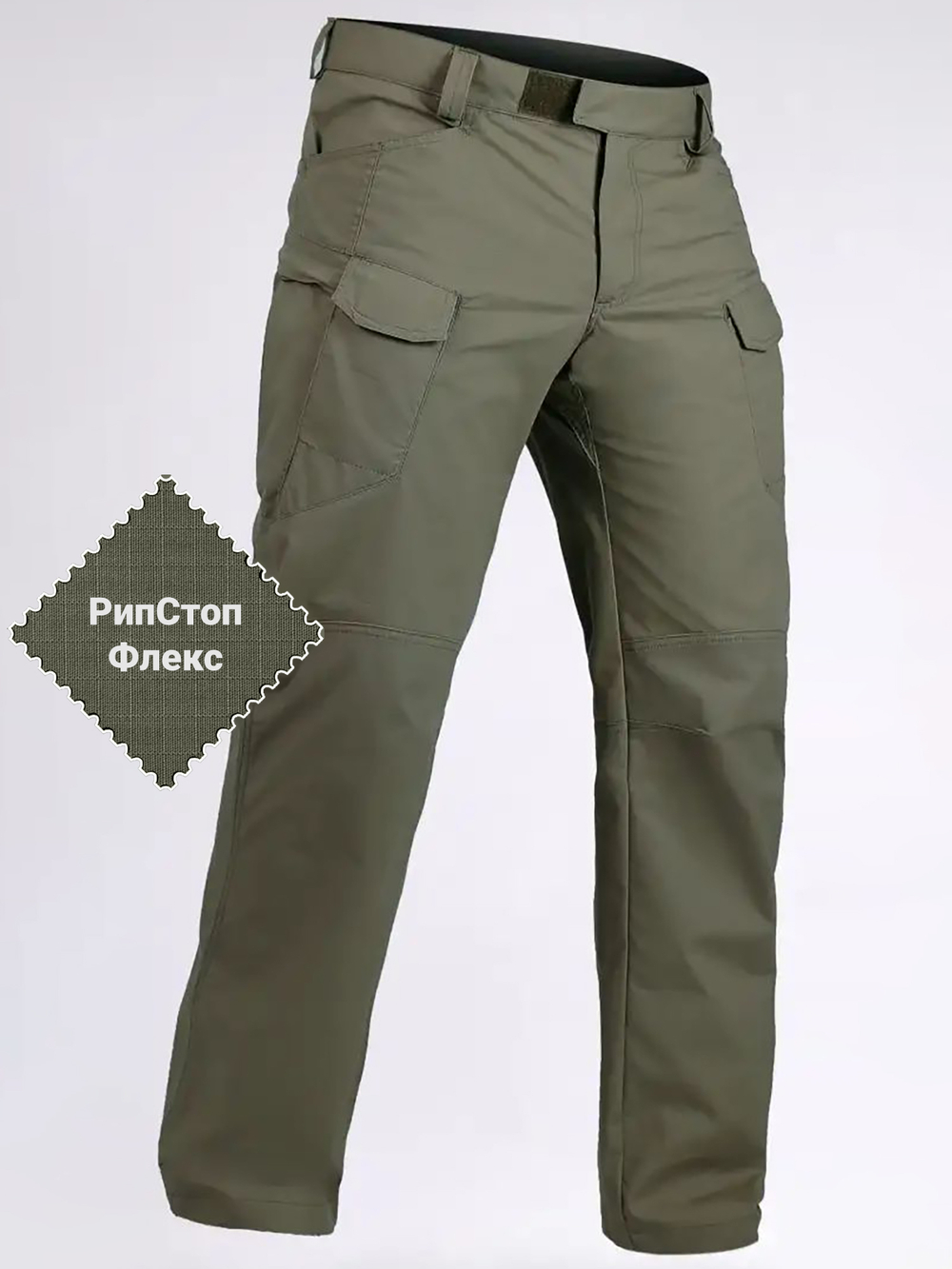 Брюки Барс Урбан-М1 Спандекс (РипСтоп, Олива)