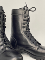 Берцы Elmanado M187-1, кожа Krispi, мембрана, подошва PU+PU (Азербайджан)