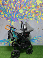 Коляска  BELLA LUX (3 в 1) (RIKO BASIC) 01 темно-серый