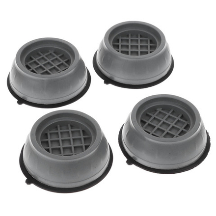 Подставки антивибрационные для бытовой техники тм VETTA, 4шт, 8x3.5см, пластик, ПВХ