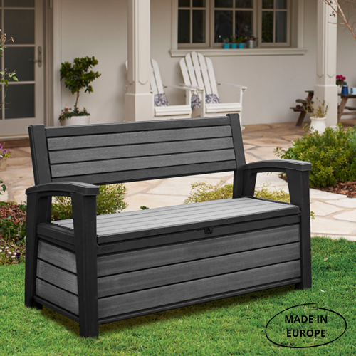 Скамья-сундук Keter для хранения Хадсон Storage Bench графит (227л)