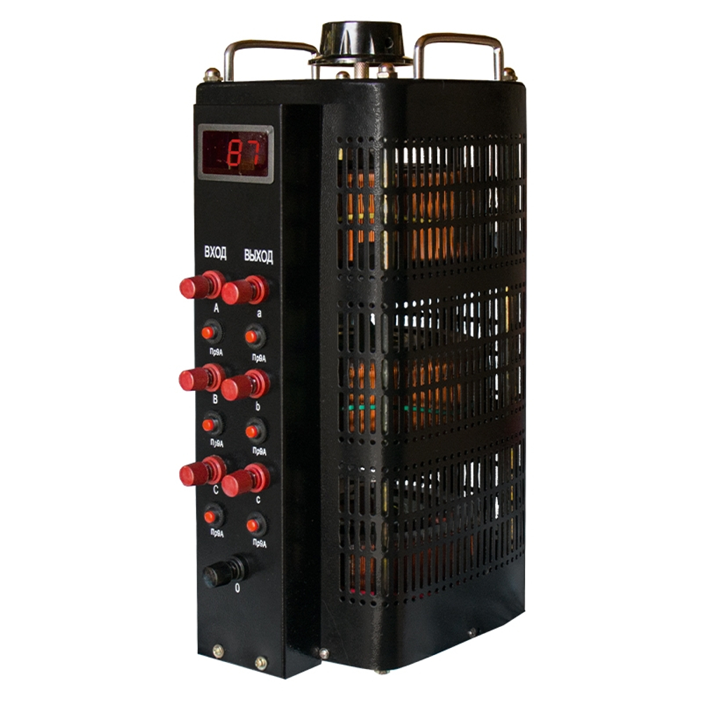 Автотрансформатор (ЛАТР) ЭНЕРГИЯ Black Series TSGC2-15кВА 15А (0-520V) трехфазный