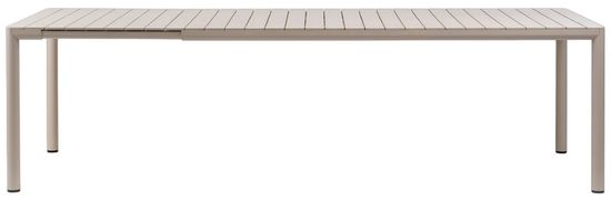 Стол пластиковый раздвижной Tevere 210 бежевый Nardi Италия