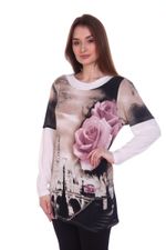 249 Туника "Сиреневая роза" SveTekst (Акция)