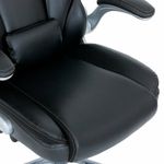 Кресло BRABIX PREMIUM "Phantom EX-553", рециклированная кожа, регулируемый подголовник, черное, 532940