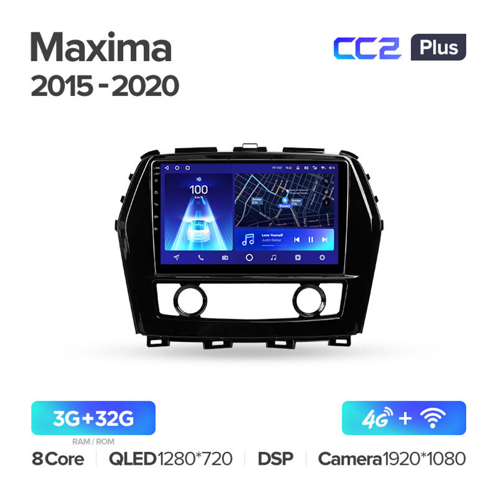 Teyes CC2 Plus 10,2" для Nissan Maxima 2015-2020