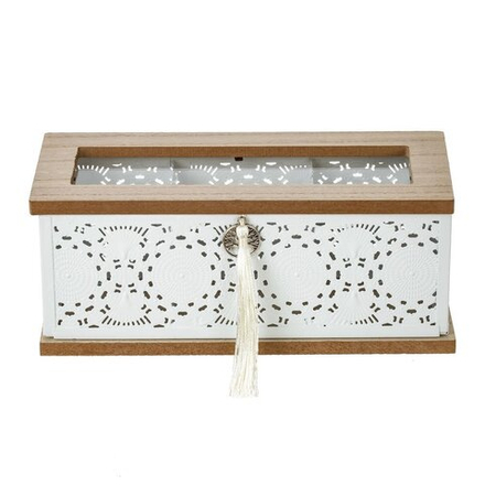 GAEM Шкатулка для чайных пакетиков, L22 W8,5 H9 см