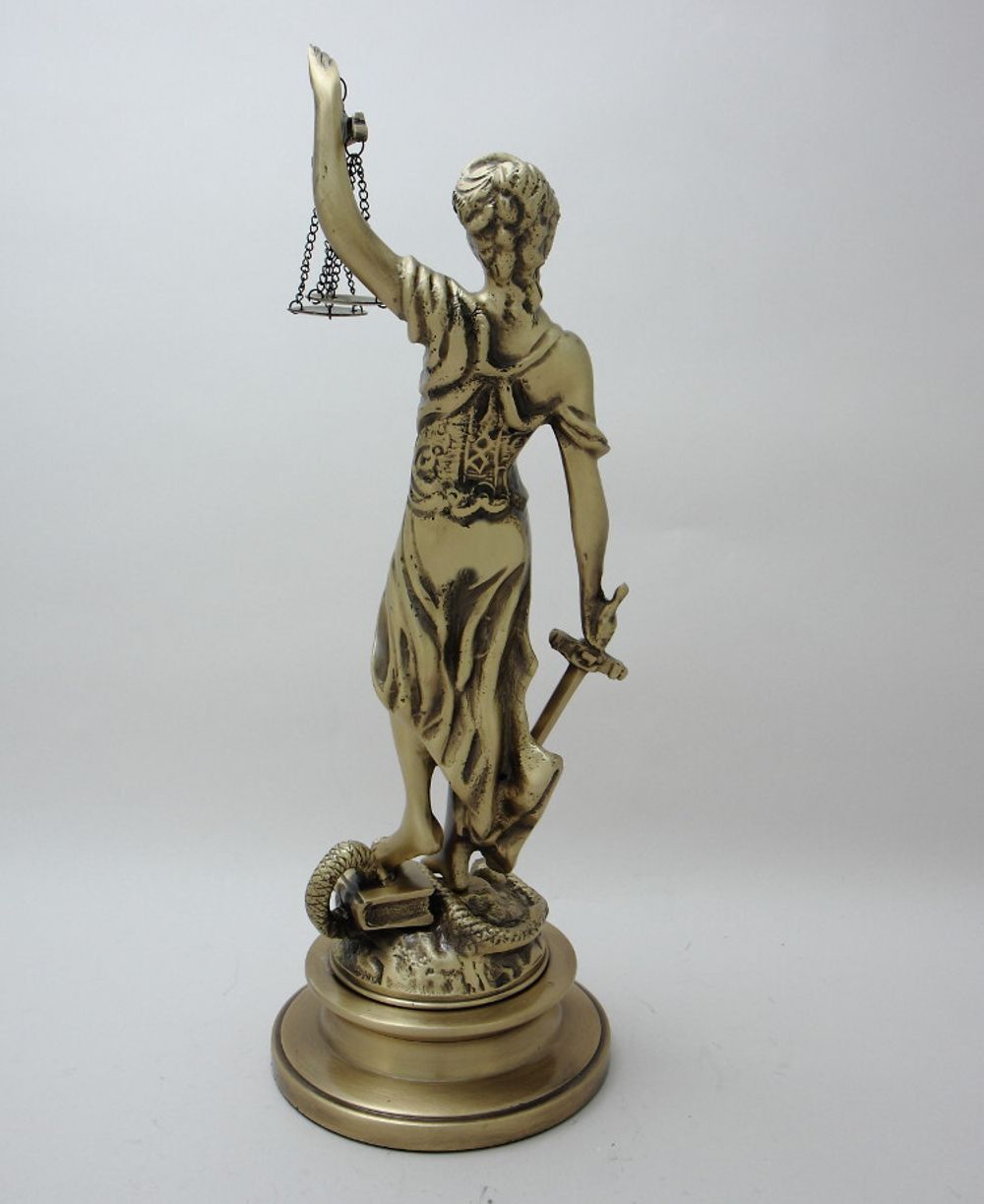 Bello De Bronze Статуэтка Фемида, антик