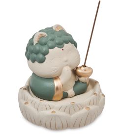 Lucky Cats KT-31/1 Подставка для благовоний «Кот»