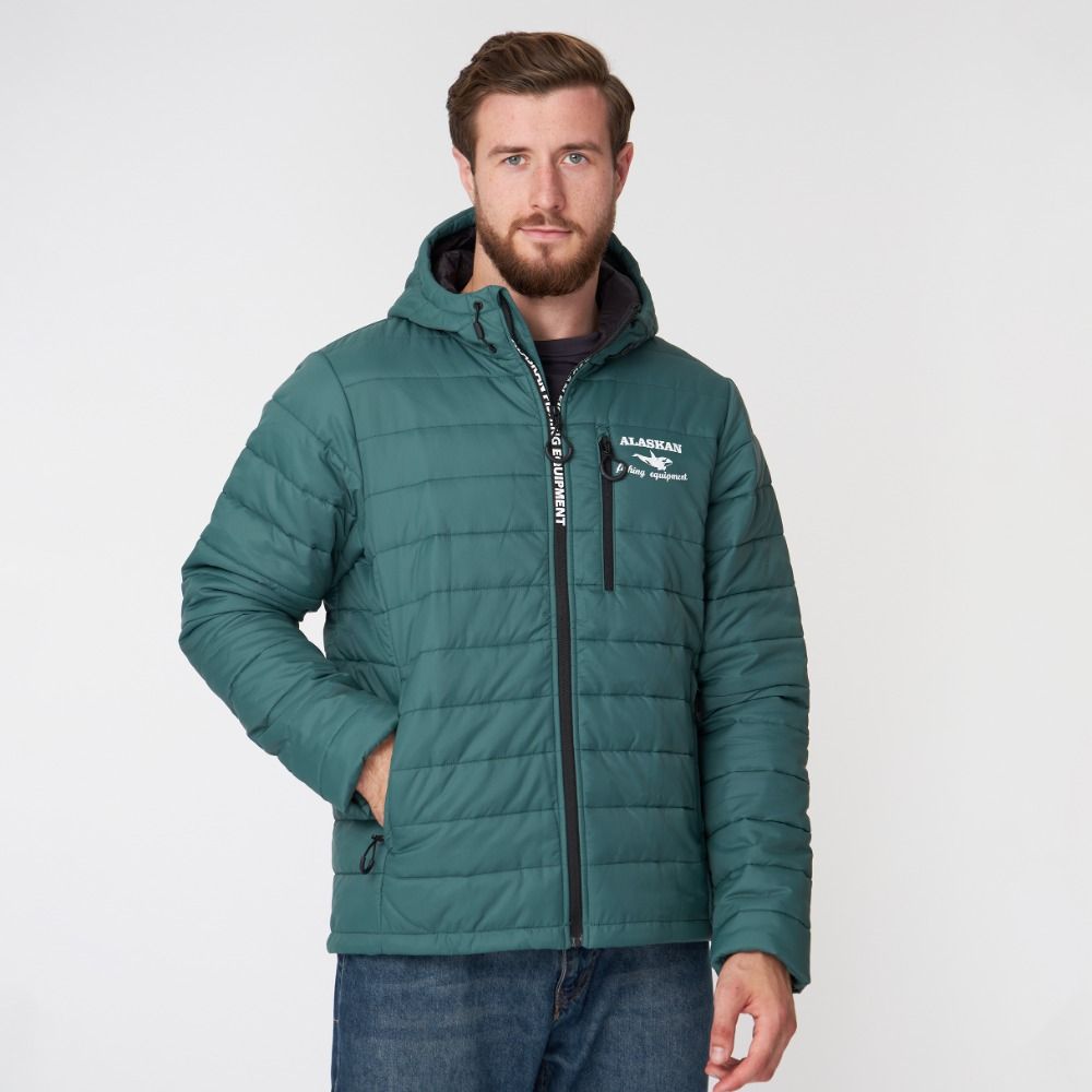 Куртка Alaskan Juneau Green  M утепл.стеганая