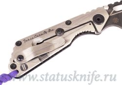 Нож Strider Custom Starlingear Elvis SnG Nightmare Grind Kingфотография - 5