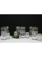 Набор 12 предметов стакан и стопка