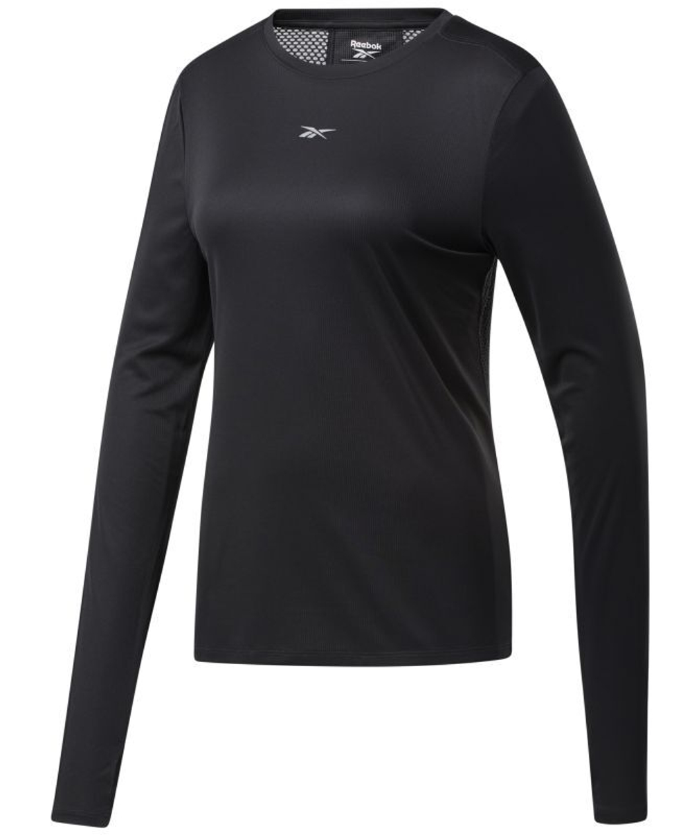 Женская футболка теннисная (dł. Рукава) Reebok Workout Ready Speedwick W - black