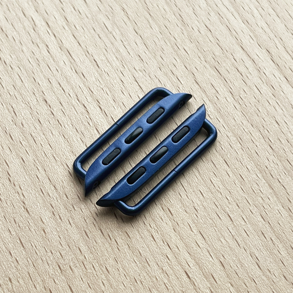 Синие адаптеры для Apple Watch (цвет Blue)
