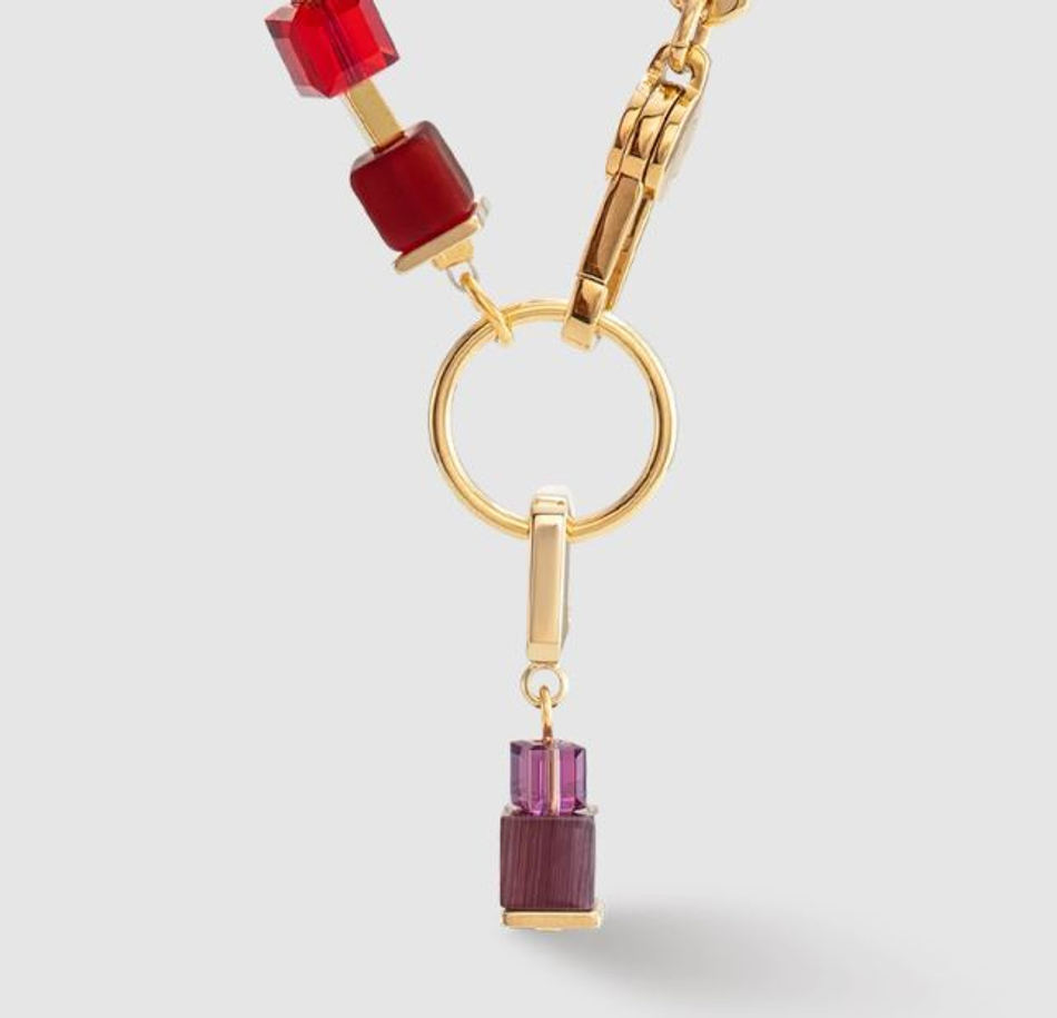 Колье Coeur de Lion Purple-Red 4712/10-0803