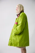 Купить Парка Choompu оверсайз зеленая Парка Choompu оверсайз зеленая
