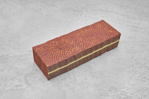 Авторская микарта, блок 133х44х28мм T076