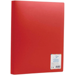 Папка с пруж. скоросшивателем 15мм, 500кмк, красная (Спейс)