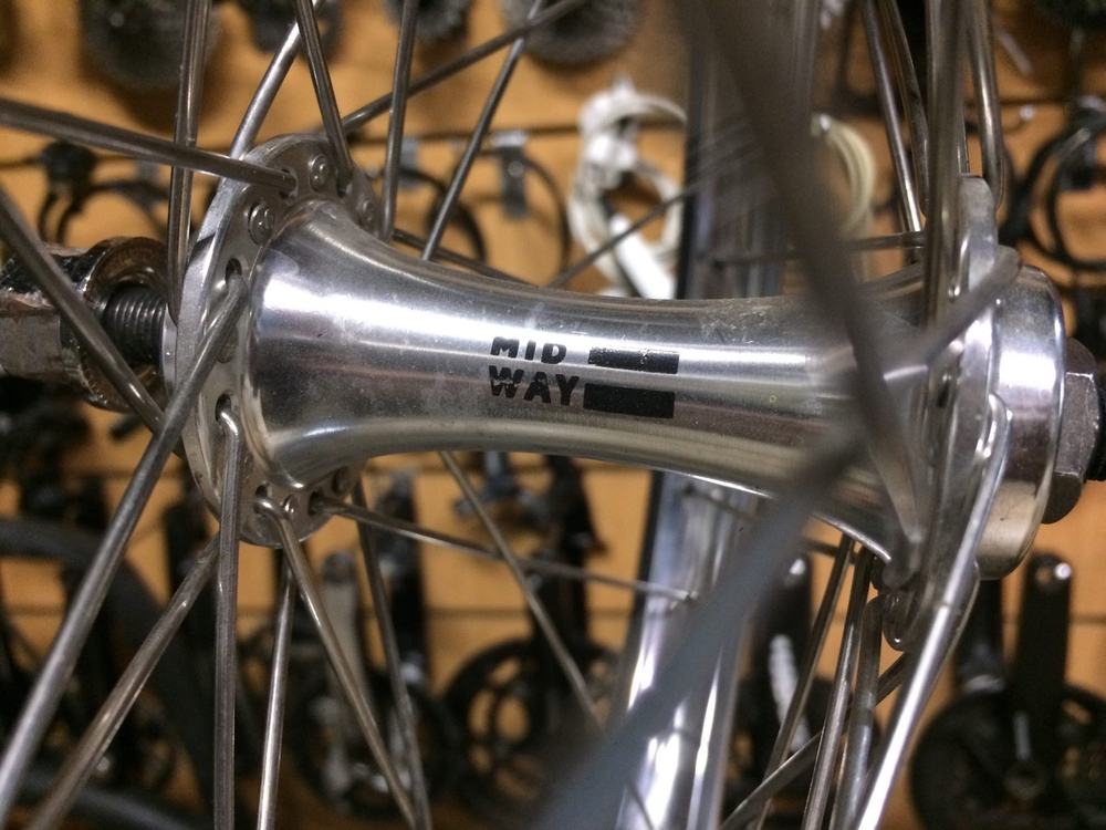 Переднее колесо BMX Mid Way 10мм