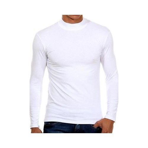 Мужская футболка с длинным рукавом  белая Doreanse 2930