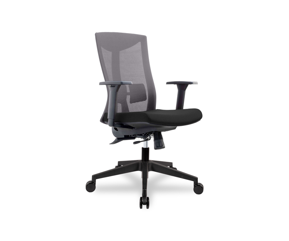 Кресло College CLG-428 MBN-B Grey