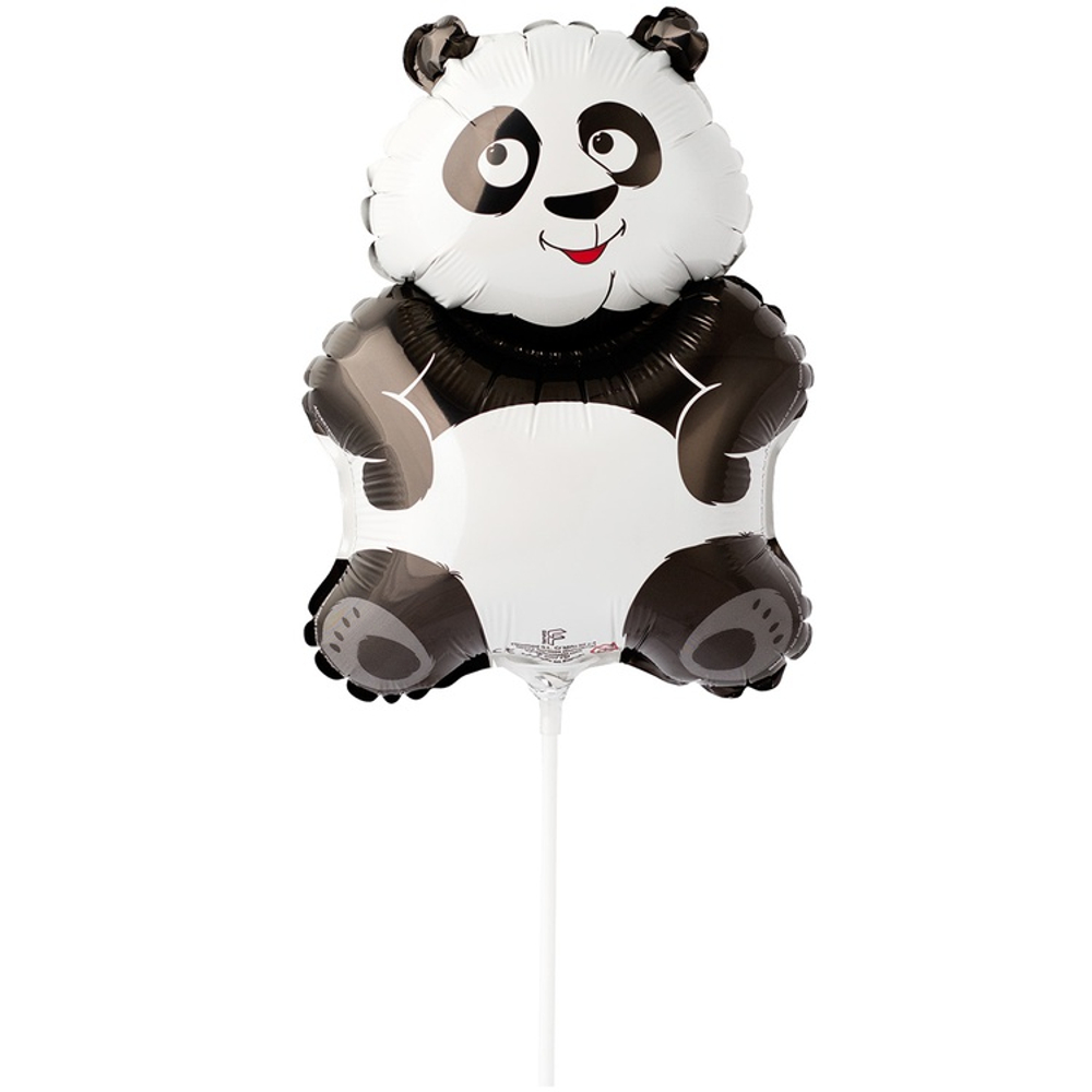 Шар Фольгированный Панда (Черный)