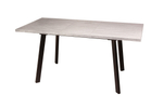 Стол TEO раскладной (120+40), цемент светлый