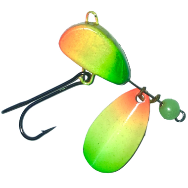 Тейл-спиннер 40мм 12г Ручная работа Цвет Ассорти