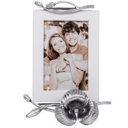 Фоторамка Орхидея Античное серебро