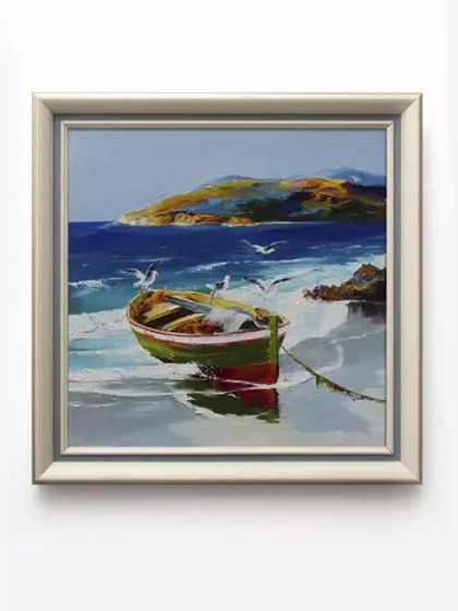 Картина на стену интерьерная на холсте 35*35 см