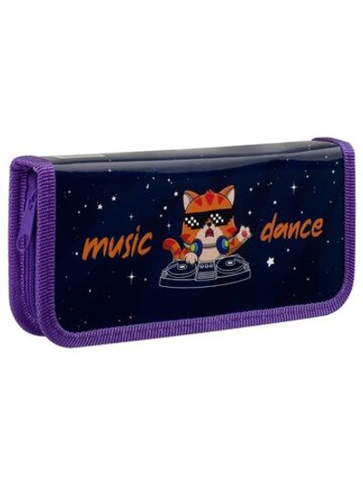 Пенал 1 отделение 19х9см ламинированный картон (ПК1-59905)