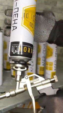 Клей пена KRONbuild всесезонная 850 мл