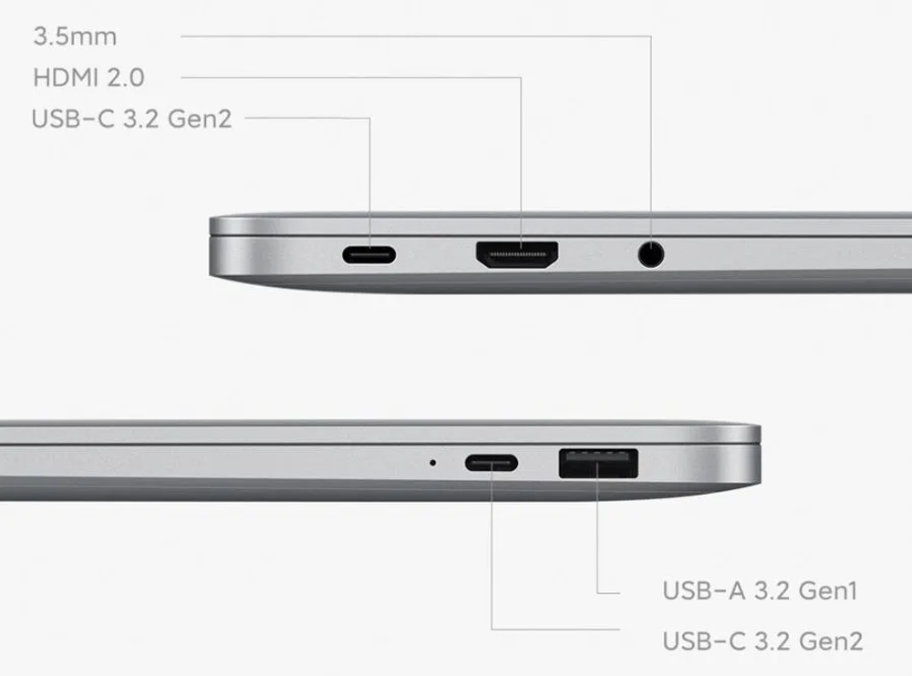 Redmibook, Pro 14, 14" R5 6600H/16G/512G/2.5K/Win-Trial/39462/RMA2203-AG, Серый