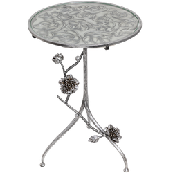 Столик декоративный Роза Сангрия Айс