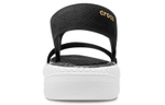 Crocs LiteRide Comfortable Casual Beach Sandals Women's Black