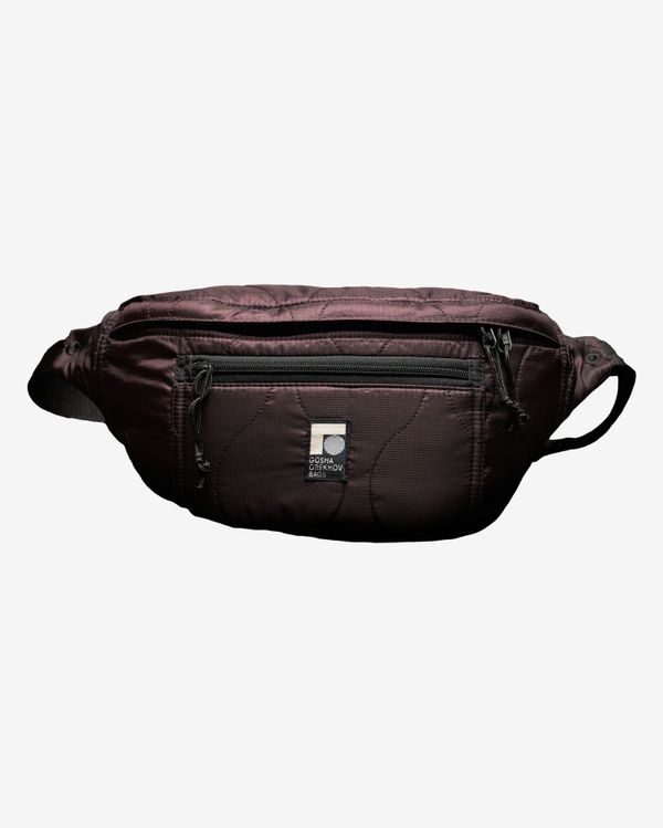 Сумка поясная Go Refrigi Waves Waist бордовая - фото 1